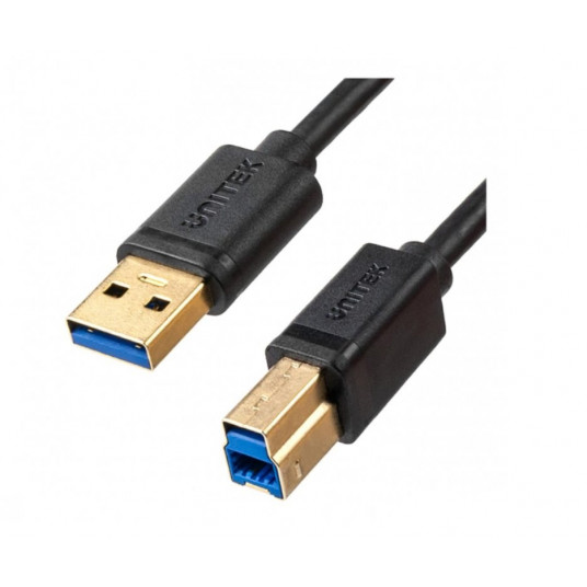 Unitek C14095BK USB-A- ja USB 3.0 -tulostinkaapeli, 2 m
