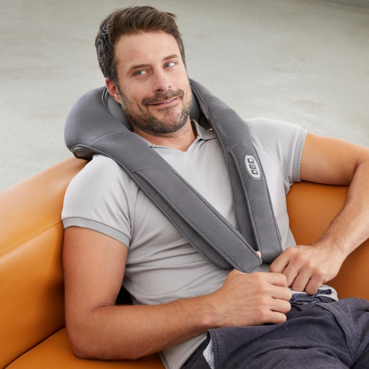 Medisana Neck Massager NM 885 Shiatsu Tehotasojen lukumäärä 3, Lämpimänäpitotoiminto, Lämpötoiminto