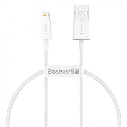 CABLE LIGHTNING USB 0.25M/WHITE CALYS-02 BASEUS