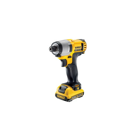 DEWALT DCF815D2 sähköinen ruuvimeisseli Musta, Keltainen 1/4" 2450 RPM 107 N m 10,8 V