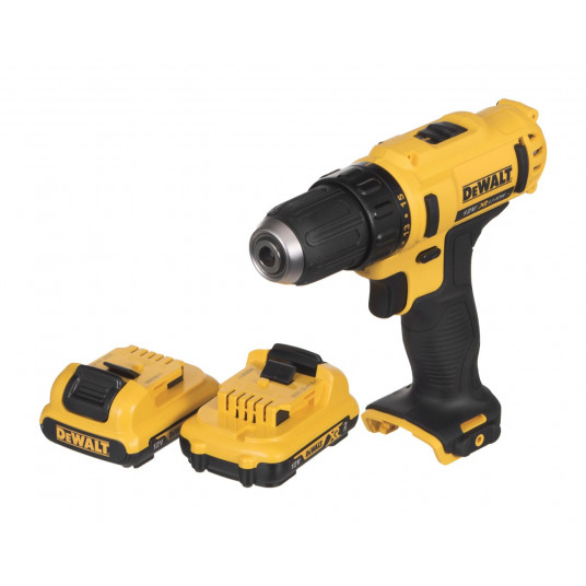 Akkuporakone/väännin Li-Ion 10.8V 2.0Ah DEWALT DCD710D2