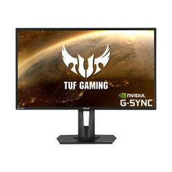 Asus TUF Gaming VG27AQ 27", IPS, WQHD, 2560 x 1440, 16:9, 1 ms, 350 cd/m², kuulokeliitäntä, 165 Hz, HDMI-porttien määrä 2