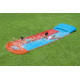 Puhallettava vesiliukumäki Bestway 52478 H2OGO! Tsunami Splash Ramp Double Slide