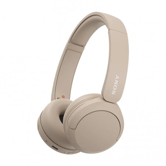 Langattomat kuulokkeet Sony, on-ear, 40h, beige