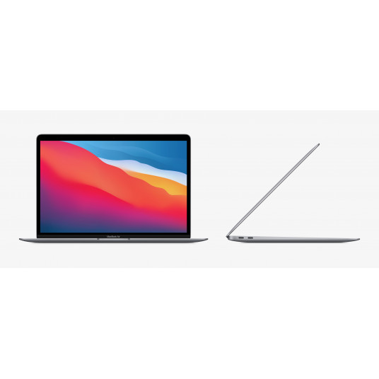 Kannettava MacBook Air 13.3” Apple M1 8C, RAM 16GB, SSD 256GB, Mac OS, Space Grey ENG Z1240002D