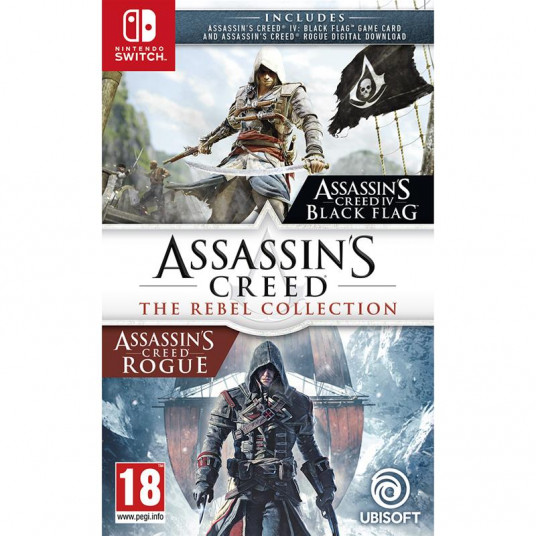 Nintendo Switch -peli Assassins Creed: Black Flag + Rogue