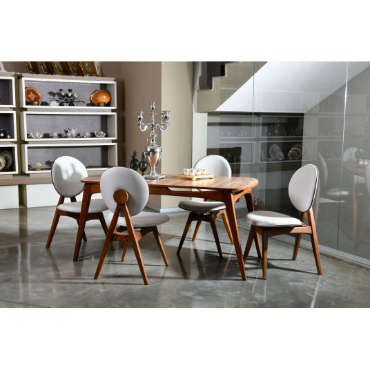 Ruokapöytä ja tuolit Hanah Home Touch