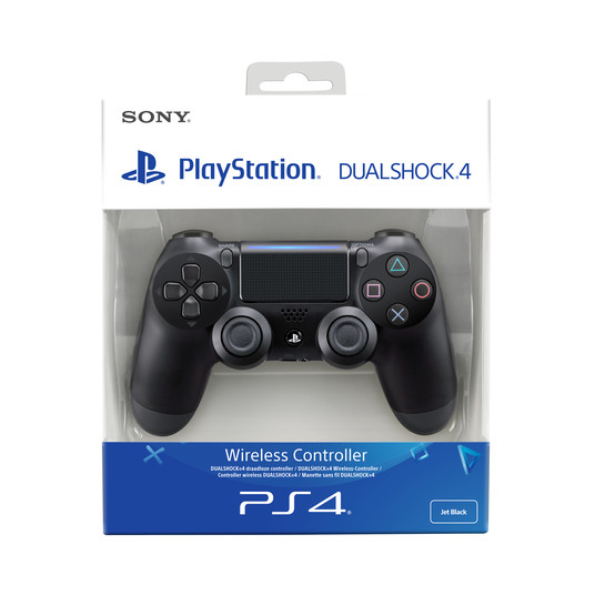 Sony Dualshock4 V2 langaton ohjain musta