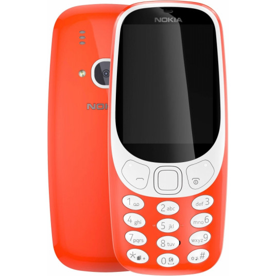 Puhelin Nokia 3310 (2017) Red