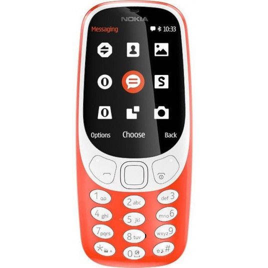Puhelin Nokia 3310 (2017) Red