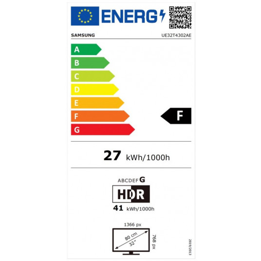 TV Samsung UE32T4302AEXXH HD 32" Smart