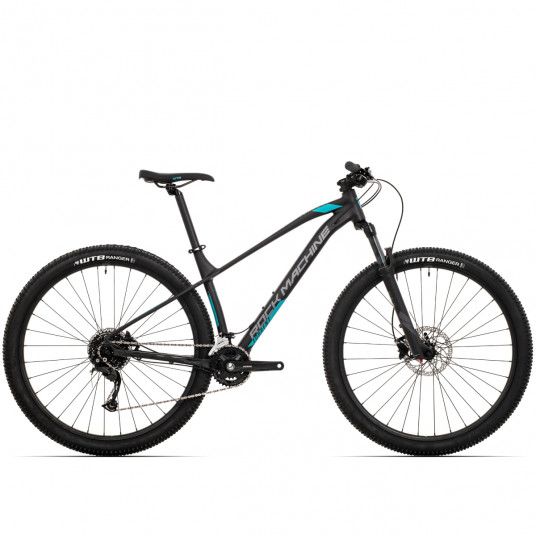 Kalnų dviratis Rock Machine 29 Torrent 30-29 juodas/mėlynas matinis (L)