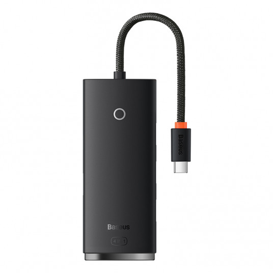 Jakaja USB-C 4 porttia 25 cm musta