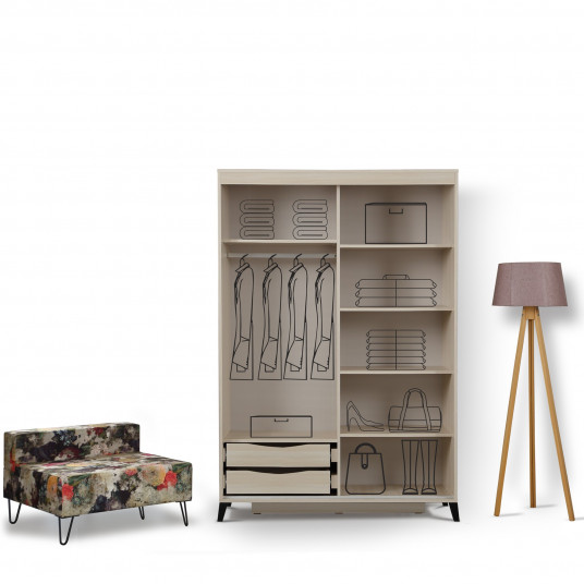 Kaappi Pasific Home Fuga - 140 tammi