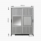 Kaappi Pasific Home Fuga - 140 tammi