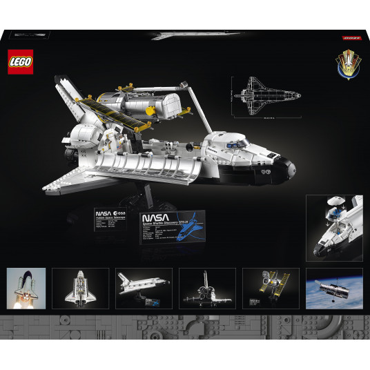 LEGO® 10283 ICONS NASA Uudelleen käytettävä avaruussukkula Discovery