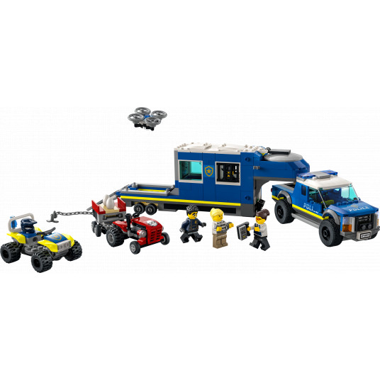 LEGO® 60315 CITY liikkuva poliisin päämajan kuorma-auto