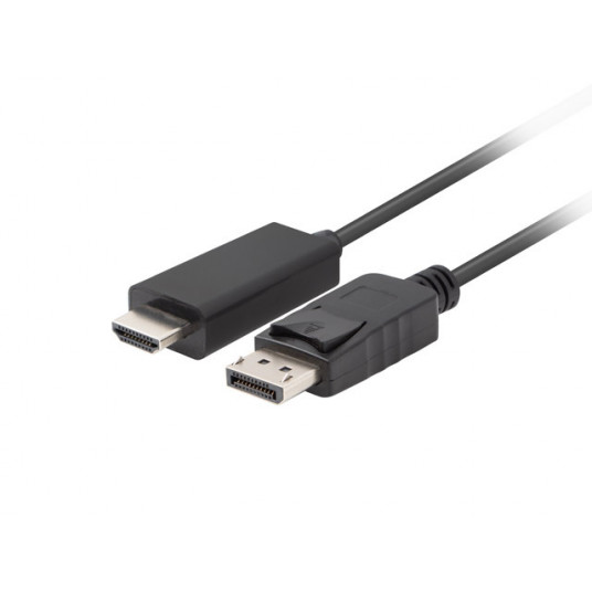 Kaapeli Lanberg DisplayPort to HDMI Cable CA-DPHD-11CC-0030-BK 3 m