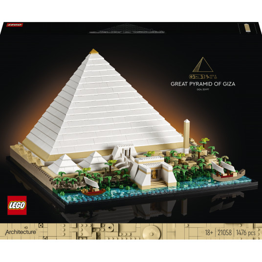 LEGO® 21058 ARKKITEHTUURI Gizan suuri pyramidi