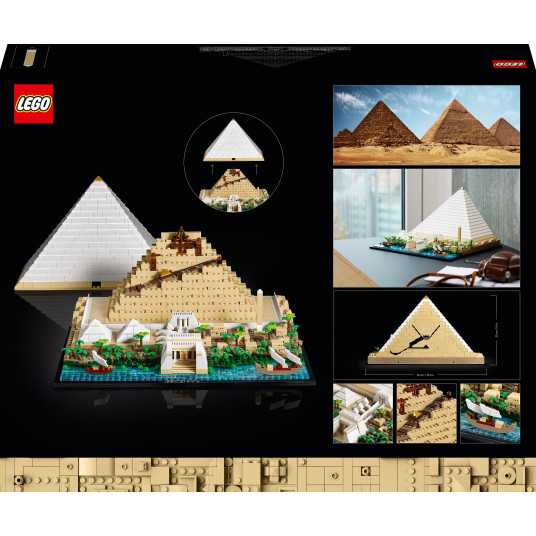 LEGO® 21058 ARKKITEHTUURI Gizan suuri pyramidi