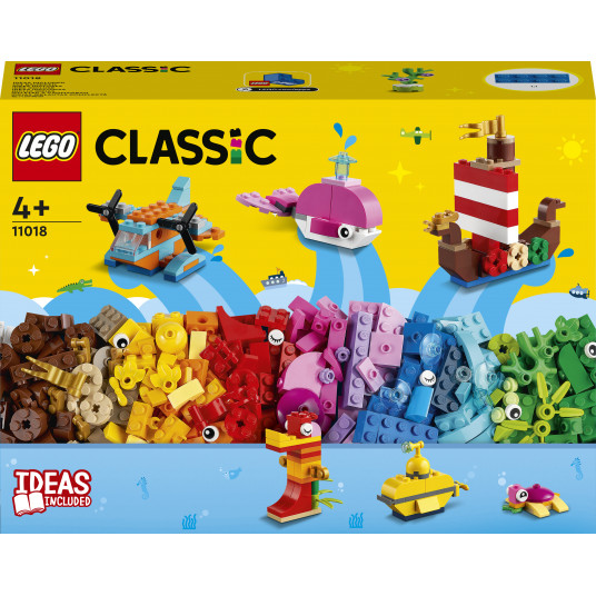 LEGO® 11018 CLASSIC Luovaa hauskaa meressä