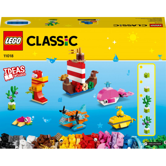 LEGO® 11018 CLASSIC Luovaa hauskaa meressä