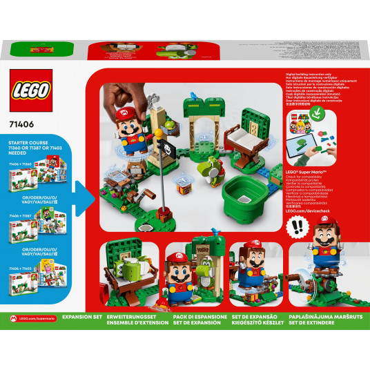 LEGO® 71406 SUPER MARIO Yoshin lahjatalon lisäsetti