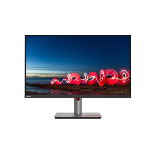 Lenovo ThinkVision T27h-30 27", IPS, QHD, 2560 x 1440, 16:9, 6 ms, 350 cd/m², musta, 60 Hz, HDMI-porttien määrä 1