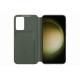 Suojakuori Samsung Galaxy S23 Plus Clear View Cover, Khaki ZS916CGE