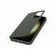 Suojakuori Samsung Galaxy S23 Plus Clear View Cover, Khaki ZS916CGE