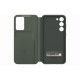 Suojakuori Samsung Galaxy S23 Plus Clear View Cover, Khaki ZS916CGE