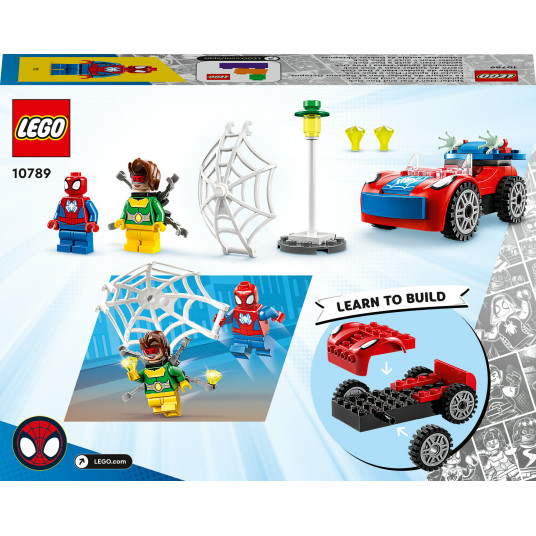 LEGO® 10789 MARVEL Hämähäkkimies-auto ja lääkärin mustekala