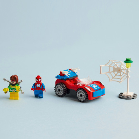 LEGO® 10789 MARVEL Hämähäkkimies-auto ja lääkärin mustekala