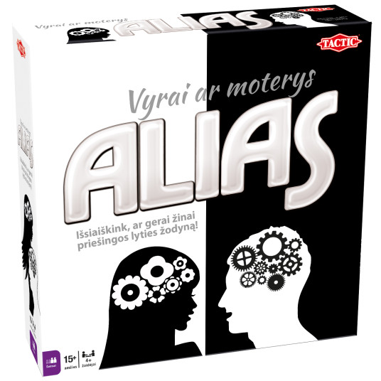 TAC-peli "Alias: miehet vai naiset?", LT