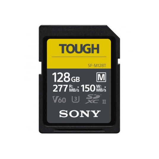 Sony SDXC M Tough series 128GB UHS-II Class 10 U3 V60