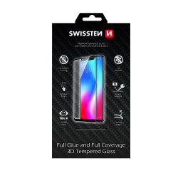 Swissten Ultra Durable Full Face Tempered Glass Premium 9H näytönsuoja Samsung Galaxy S21 musta