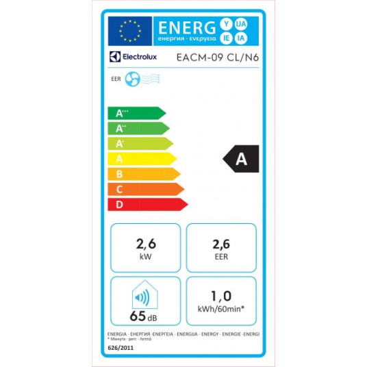 Siirrettävä ilmastointilaite Electrolux EACM-09 CL / N6