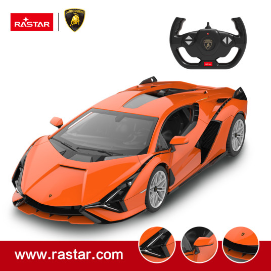 RASTAR-ohjattu malliauto R/C 1:14 Lamborghini Sian, 97700