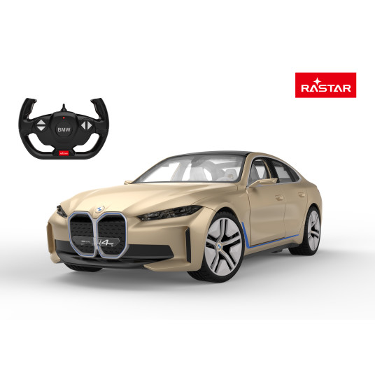 RASTAR 1:14 ohjattu automalli BMW i4, 98300