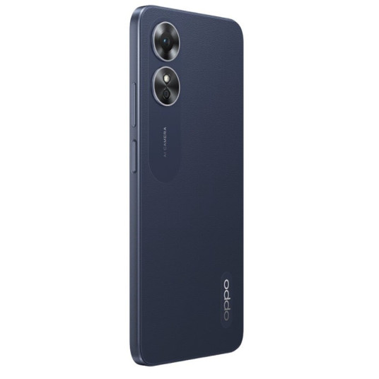Älypuhelin Oppo A17 4GB/64GB Dual-Sim Midnight Black