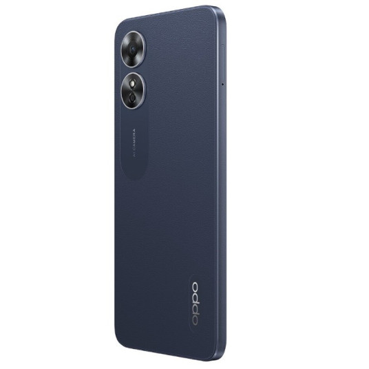 Älypuhelin Oppo A17 4GB/64GB Dual-Sim Midnight Black