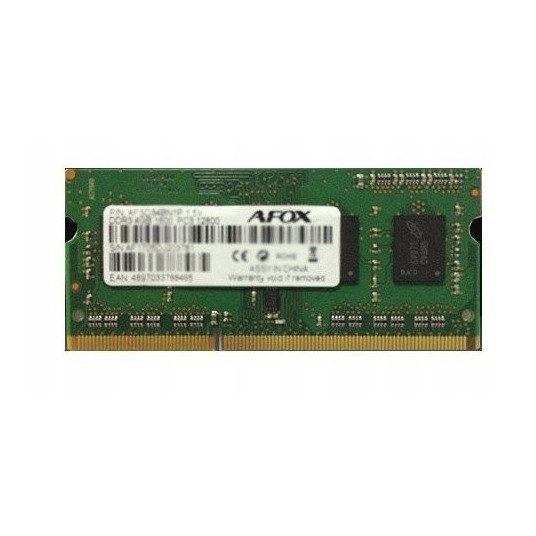 AFOX SO-DIMM DDR3 8GB muistimoduuli 1333 MHz