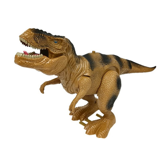 Liikkuva dinosaurus Tyrannosaurus ääni- ja valotehosteilla, vihreä