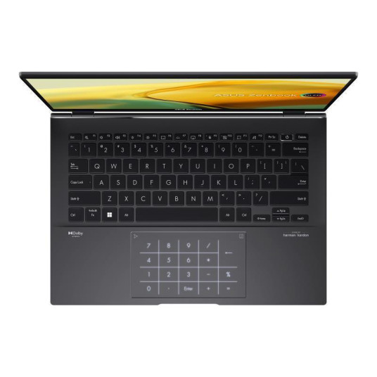 Kannettava Asus ZenBook OLED UM3402YA-KM453W 90NB0W95-M00SD0 2.8K 14", Ryzen 5 7530U, RAM 16GB, SSD 512GB, Windows 11 Home