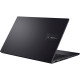 Asus Vivobook 15 OLED M1505YA-MA085W Indie Black, 15.6", OLED, 2.8K, 2880 x 1620 pikseliä, kiiltävä, AMD Ryzen 7, 7730U, 16 Gt, SSD, 8GB DDR4 mukana + 8GB 5MM2 Radeon Graphics, ei optista asemaa, Windows 11 Home, 802.11ax, Bluetooth ver