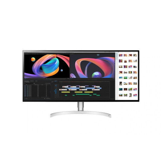 LG 34WK95UP-W 34" IPS/5120X2160/21:9/5ms/HDMI, DisplayPort, USB/valkoinen