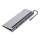 Belkin INC004BTSGY kannettavan telakointi/liitintoistin langallinen USB 3.2 Gen 1 (3.1 Gen 1) Type-C musta, harmaa