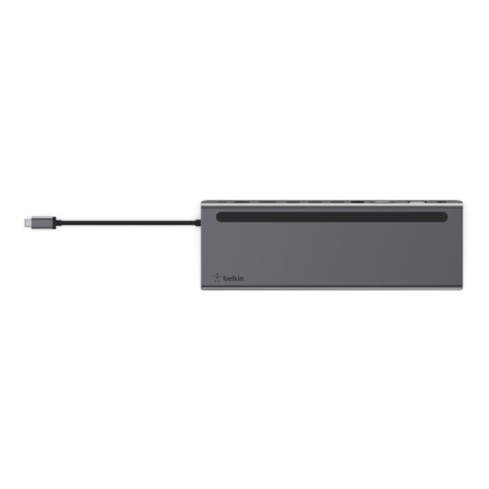 Belkin INC004BTSGY kannettavan telakointi/liitintoistin langallinen USB 3.2 Gen 1 (3.1 Gen 1) Type-C musta, harmaa