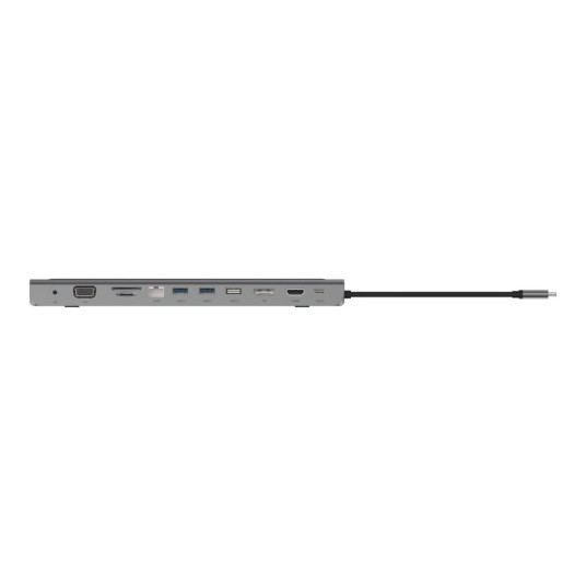 Belkin INC004BTSGY kannettavan telakointi/liitintoistin langallinen USB 3.2 Gen 1 (3.1 Gen 1) Type-C musta, harmaa