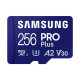 Samsung microSD Card Pro Plus 256 Gt, MicroSDXC, Flash-muistiluokka 10